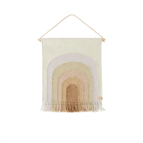 Follow The Rainbow Mini Wall Rug - Lavender