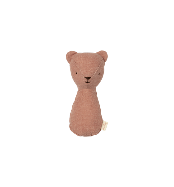 Rose Teddy Lullaby Rattle