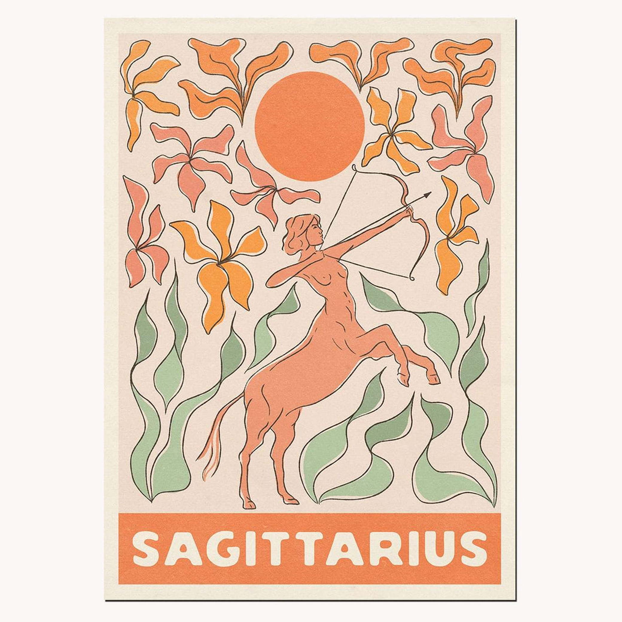 Sagittarius Print A4