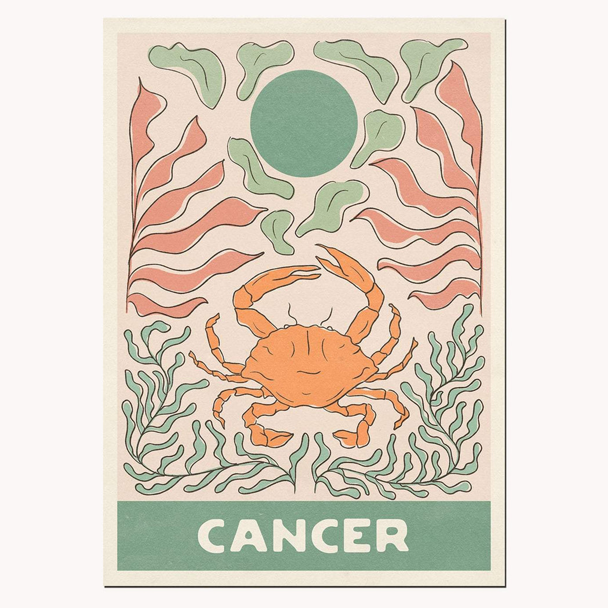 Cancer Print A4