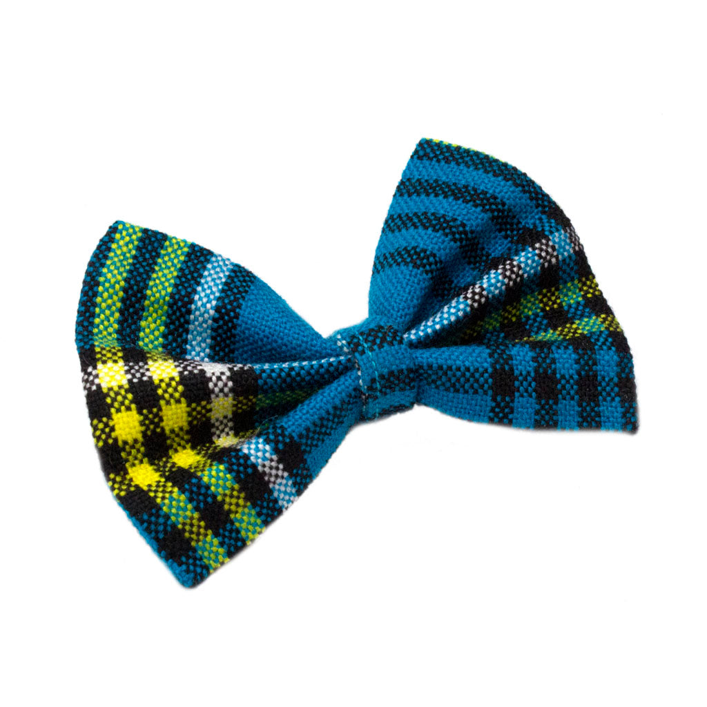 Shuka Blue Dog Bow Tie