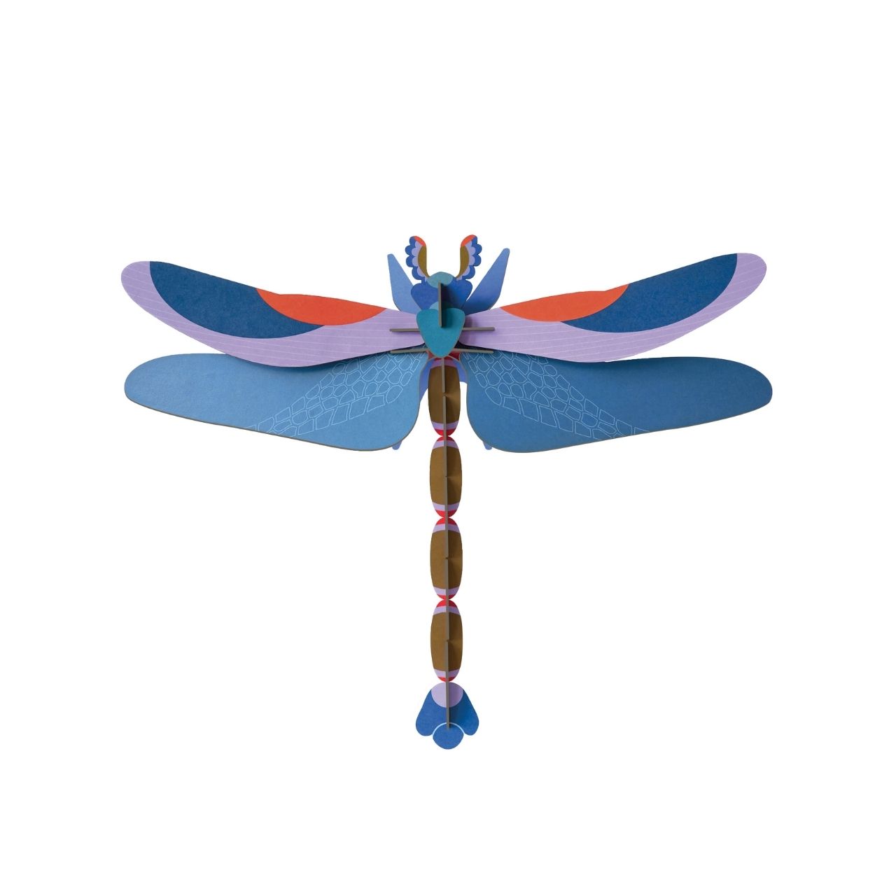Studio Roof Paper Insect – Blue Dragonfly – Large