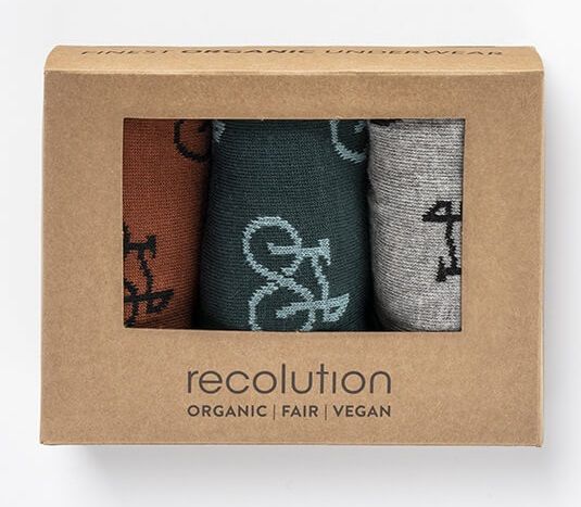 Socks Cholla as a set of 3 - organic cotton