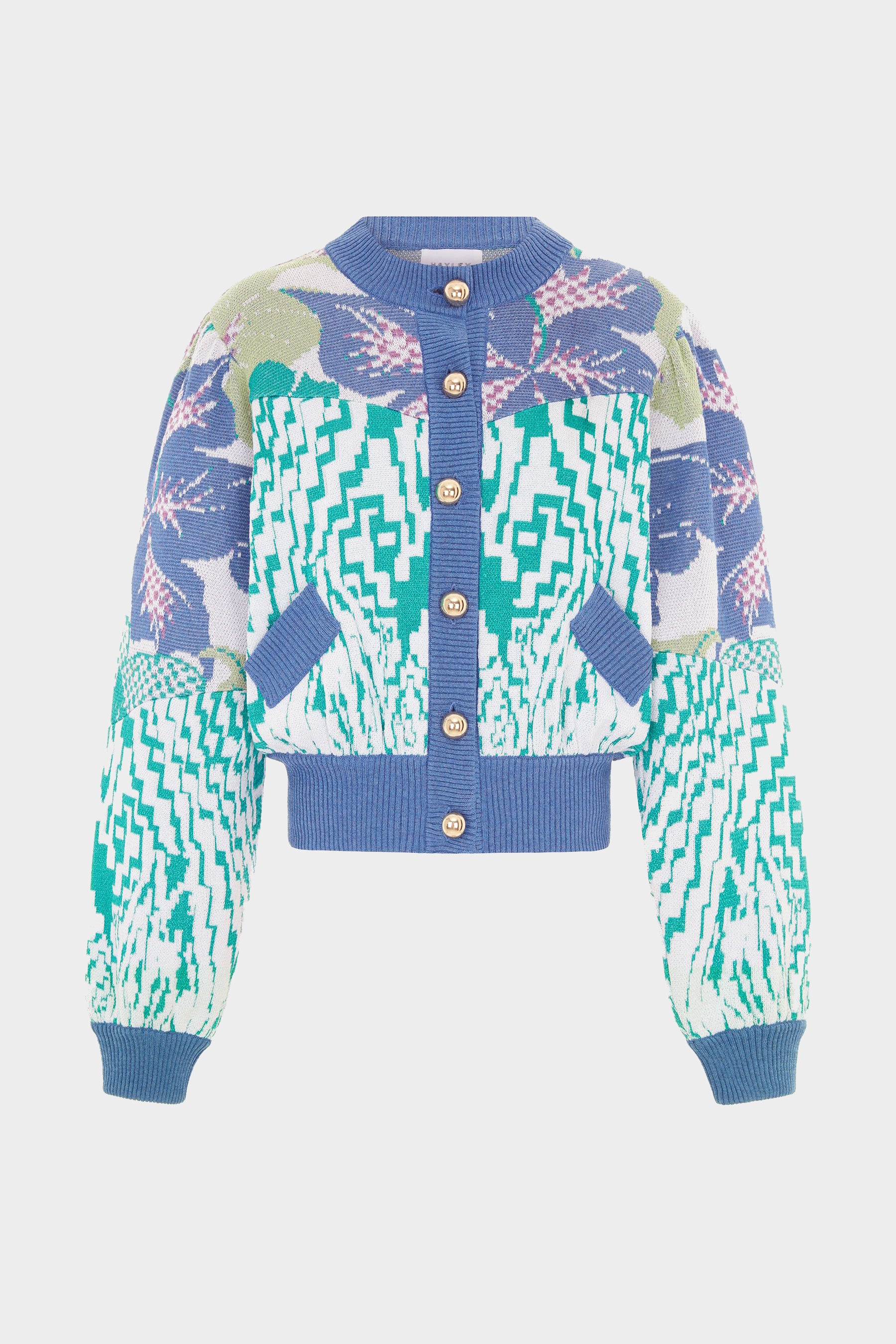 Trouva: Alegra Jacquard Bomber Jacket