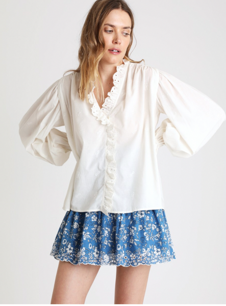 Cost Blouse Off White