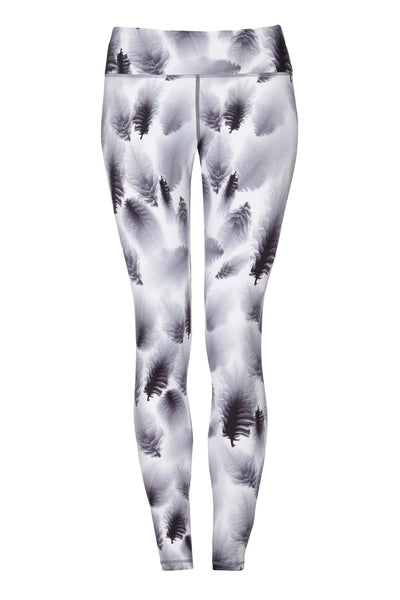 MintTeaBoutique Yogaleggs High Waisted Angel Feather Yoga Leggings