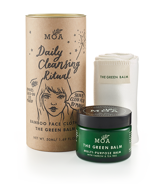 MintTeaBoutique Moa Daily Cleansing Ritual - Hot Cloth Cleansing Kit