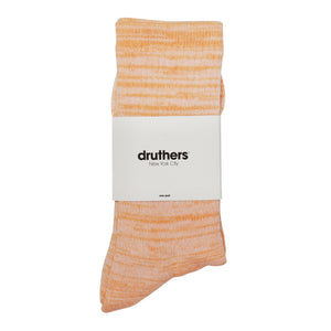Druthers Everyday Organic Socks - Peach Melange
