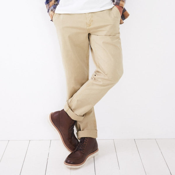 Sutton Organic Chino Trousers - Light Natural