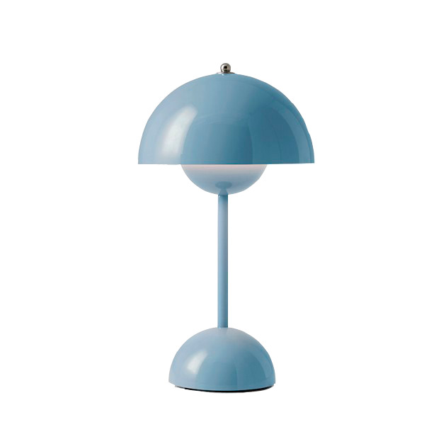 &Tradition Flowerpot VP9 Portable Lamp - Light Blue