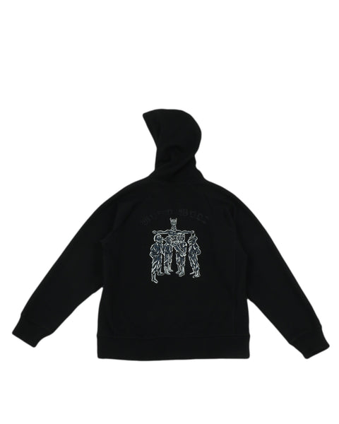 Fred JC Mask Hoodie Black