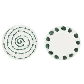 Set of 2 Breakfast Plates Arts & Craft 22 cm