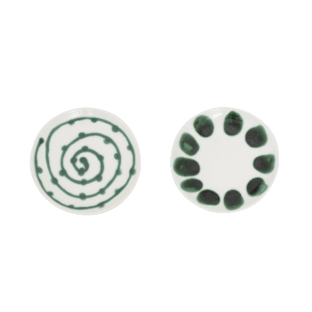 Set of 2 Small Plates Arts & Craft 12 cm