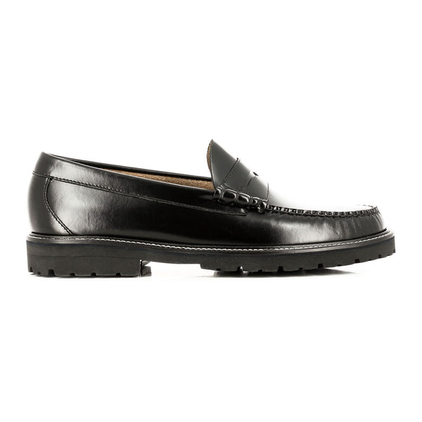 GH Bass Weejuns 90s Larson Penny Loafer - Black Leather