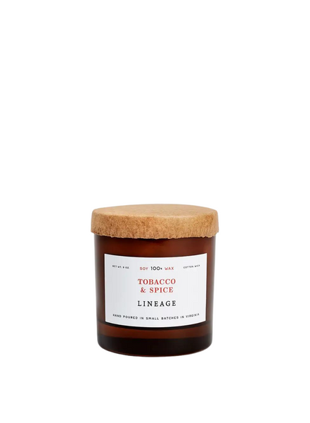 Lineage Tobacco & Spice Candle