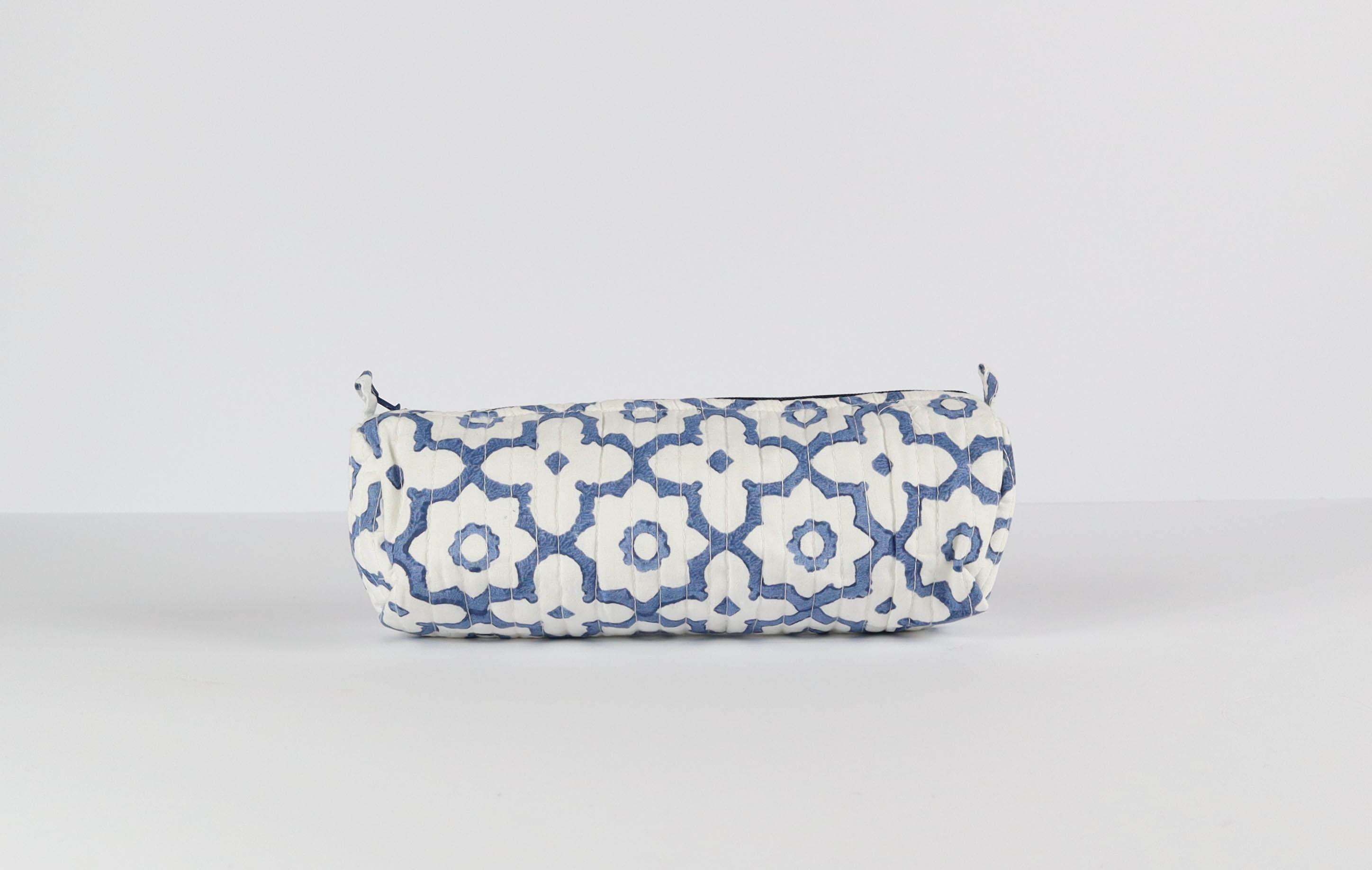 Small Blue "Morocco" Design Wash Bags