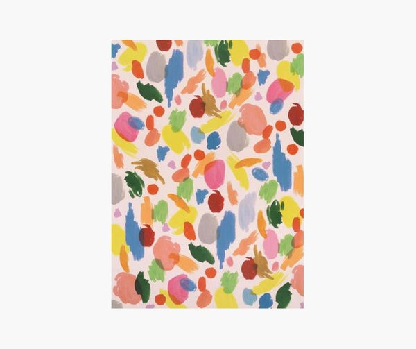 Rifle Paper Co.  Wrapping Paper Palette 3 Sheets Rolled