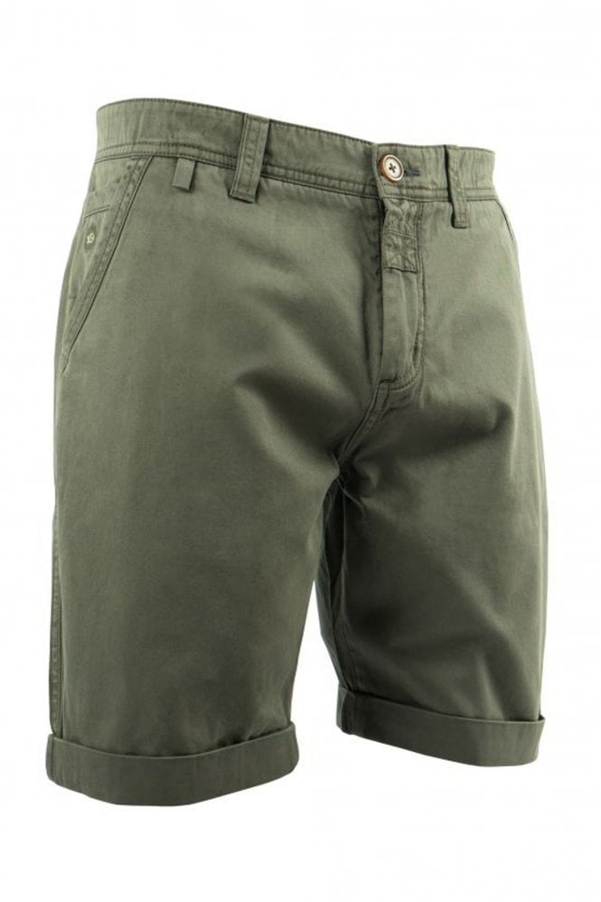 First Horizon Men's Cotton Shorts In Khaki