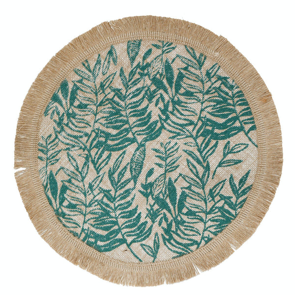 Distinctly Living Indo Green Set Of 4 Placemats