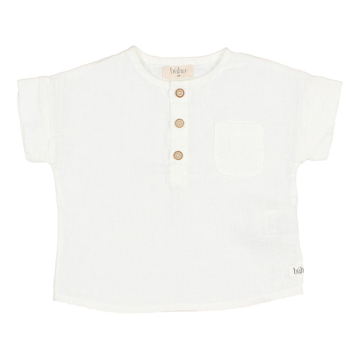 Búho Baby Linen Shirt