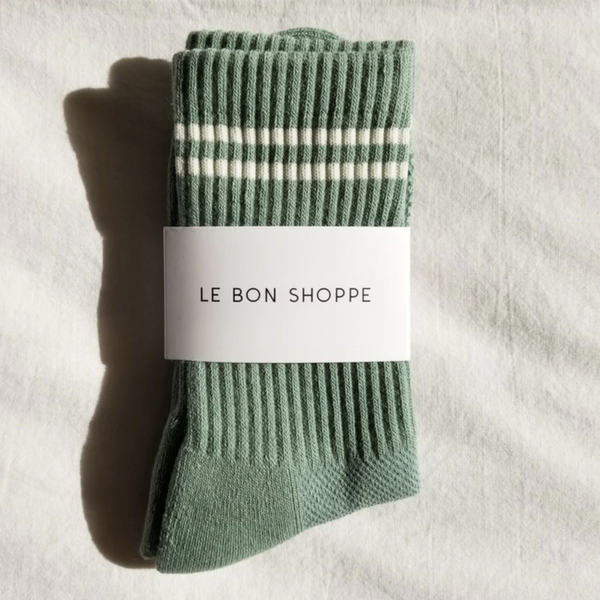 Le Bon Shoppe Boyfriend Socks - Meadow