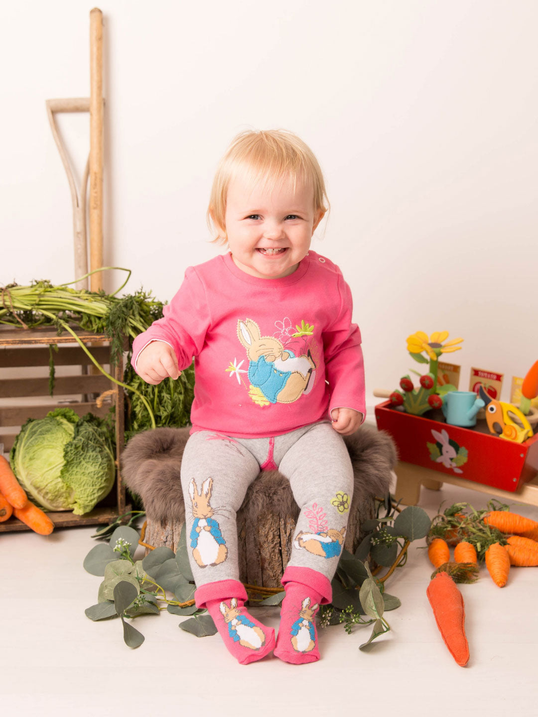 Peter Rabbit Floral Legging