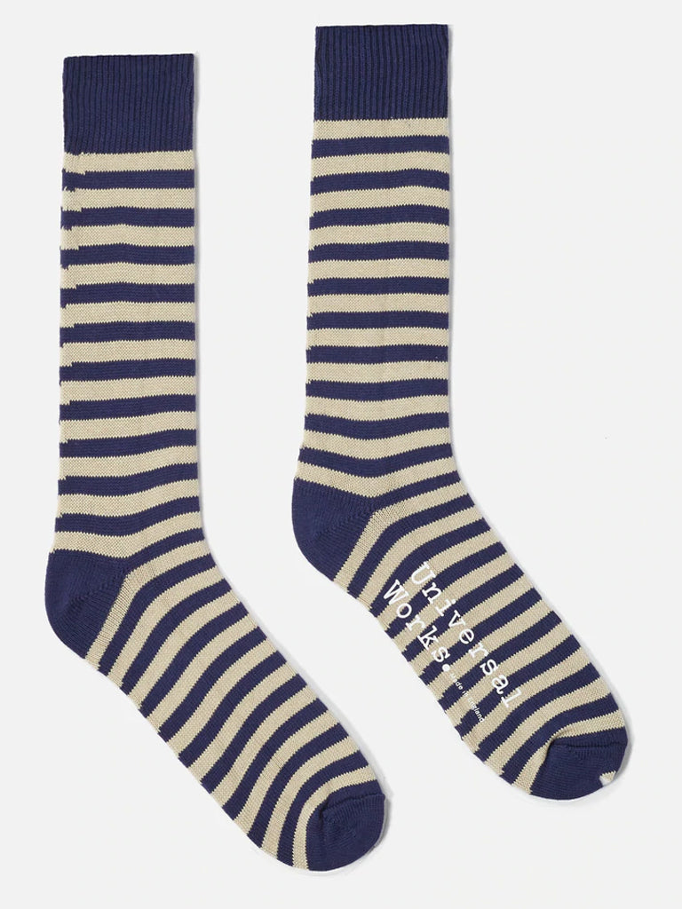 Trouva: Striped Socks In Navy