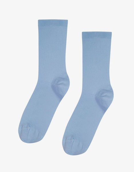 Colorful Standard Women Classic Organic Socks - Steel Blue