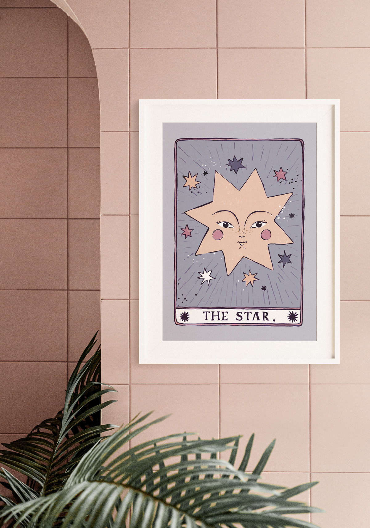 Tarot Star Art Print A4