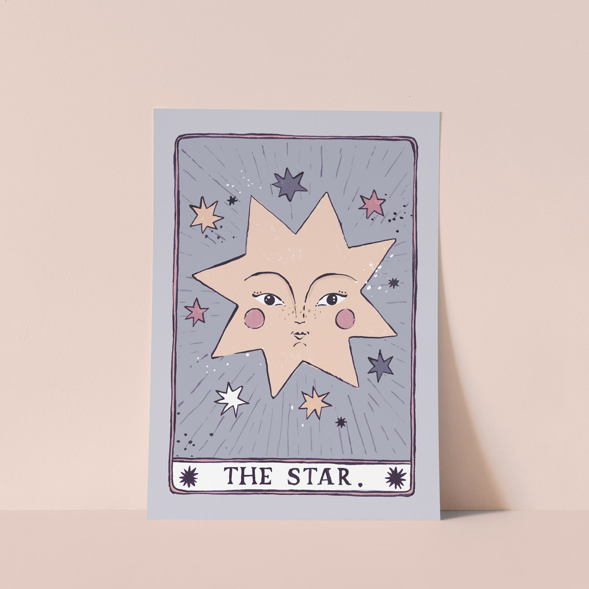 Sister Paper Co Tarot Star Art Print A5