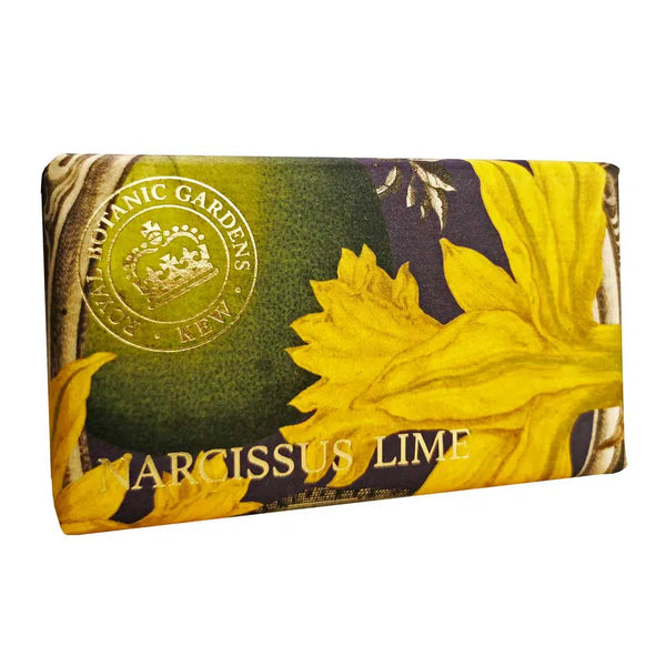 The English soap company Narcissus Lime Kew Gardens Soap