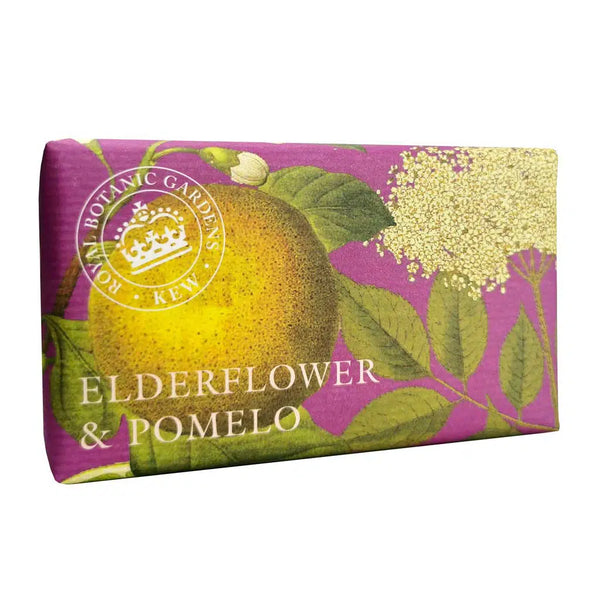 The English soap company Elderflower & Pomelo Kew Gardens Soap