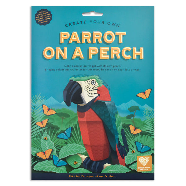 Create Your Own Parrot On A Perch