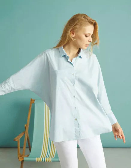 Camila Shirt Light Blue