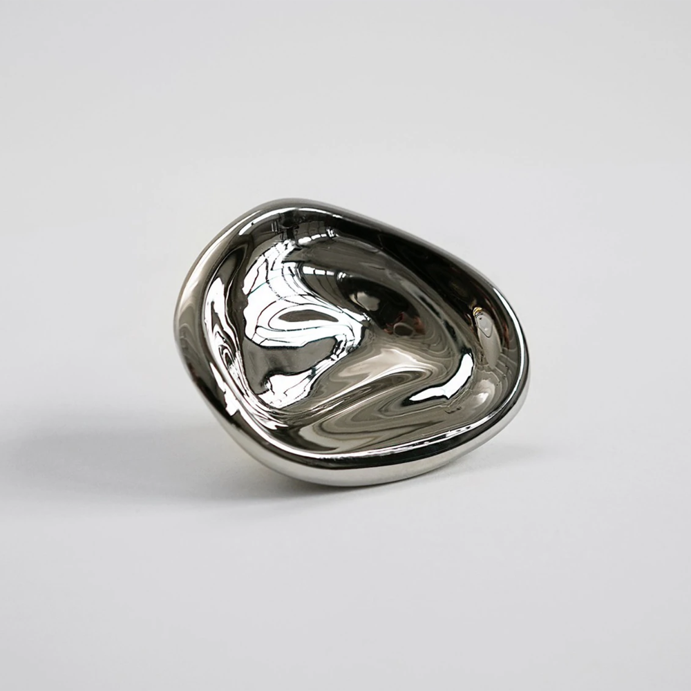 Hein Studio Ripple Knob Small Silver 