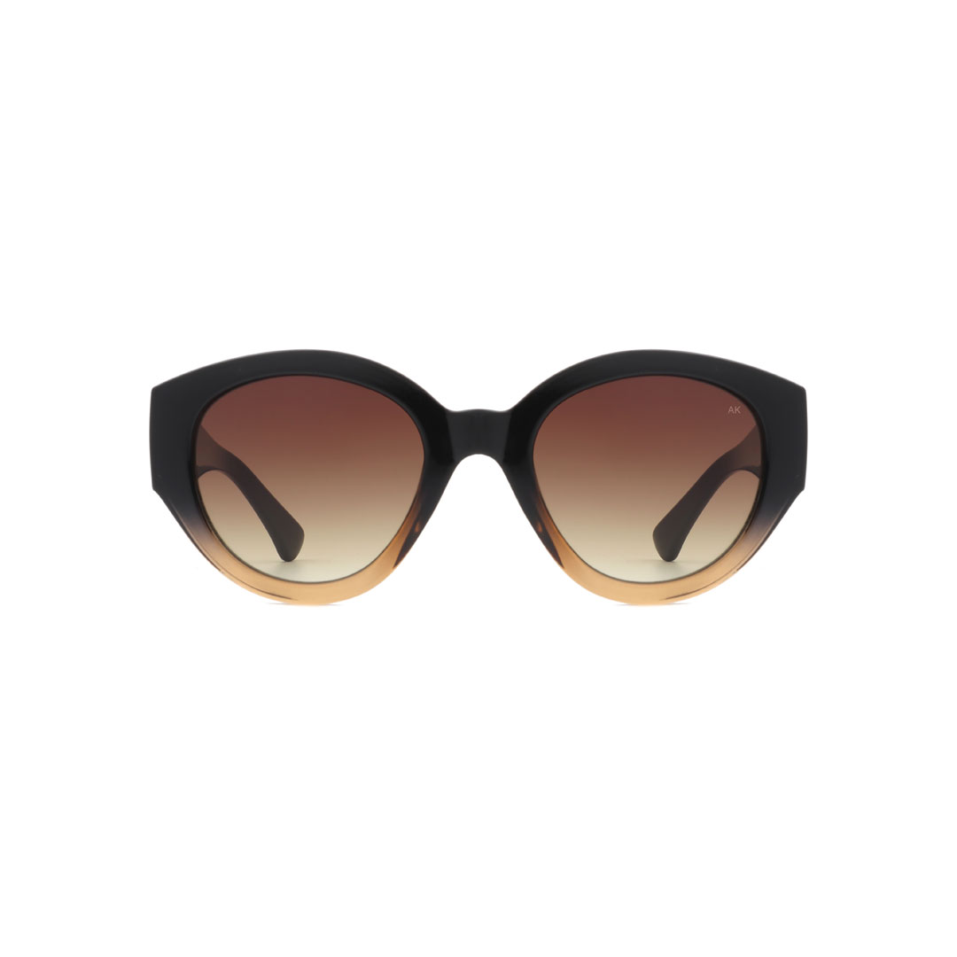 A Kjærbede Big Winnie Black/Brown Sunglasses