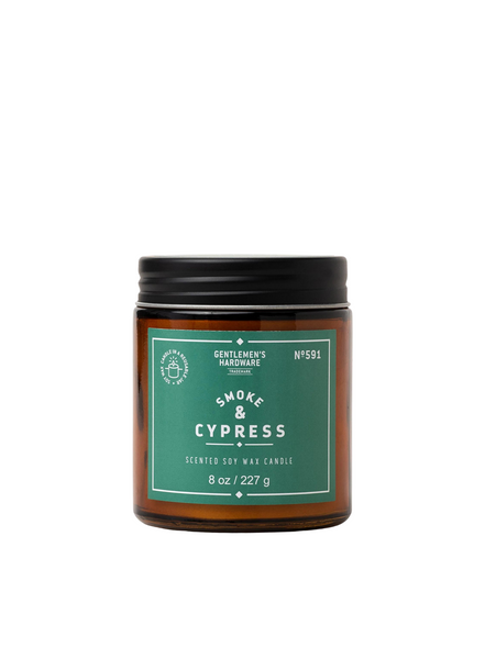 Jar Candle - Smoke & Cypress 8oz