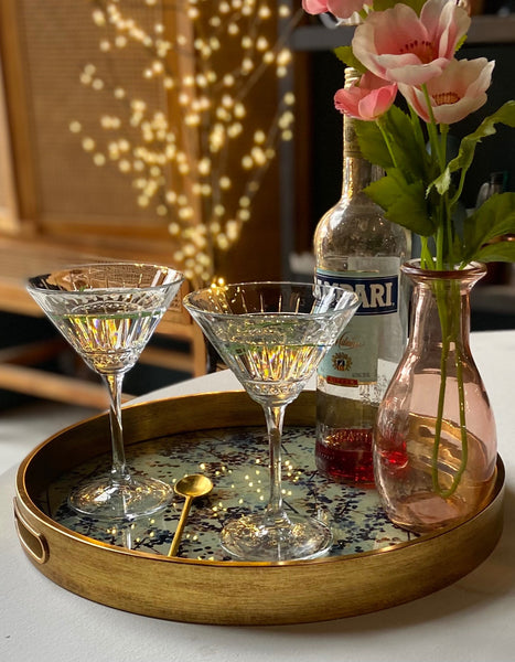 The Forest & Co. Deco Martini Glasses