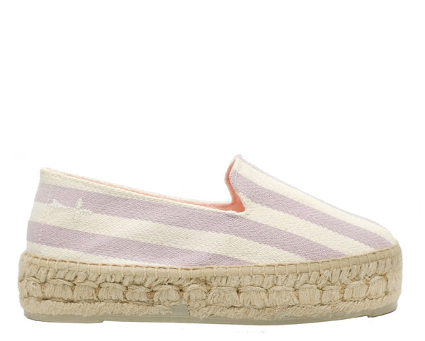 Portofino Lilac Stripe Espadrille