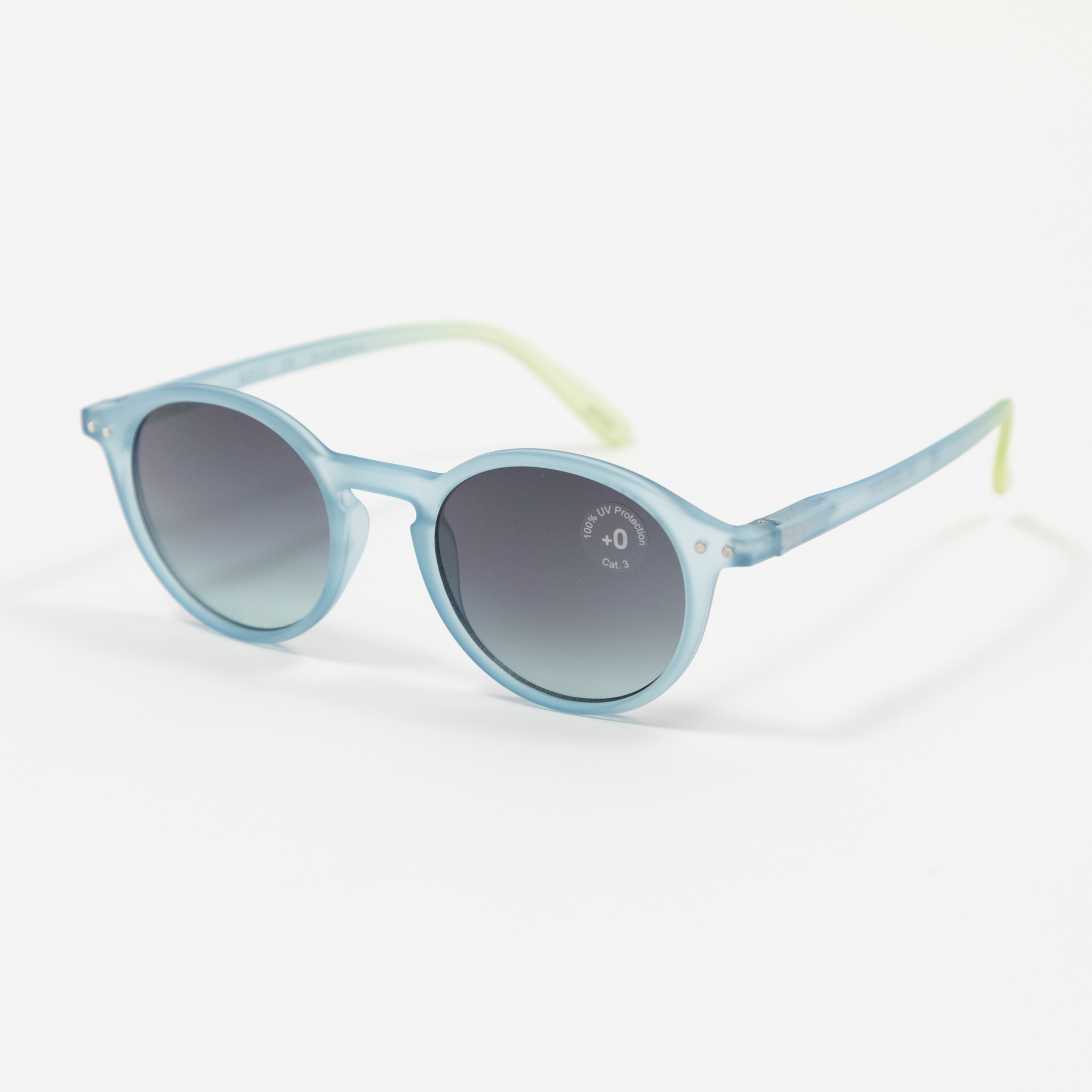 Blue Sunglasses #D The Iconic Round Style