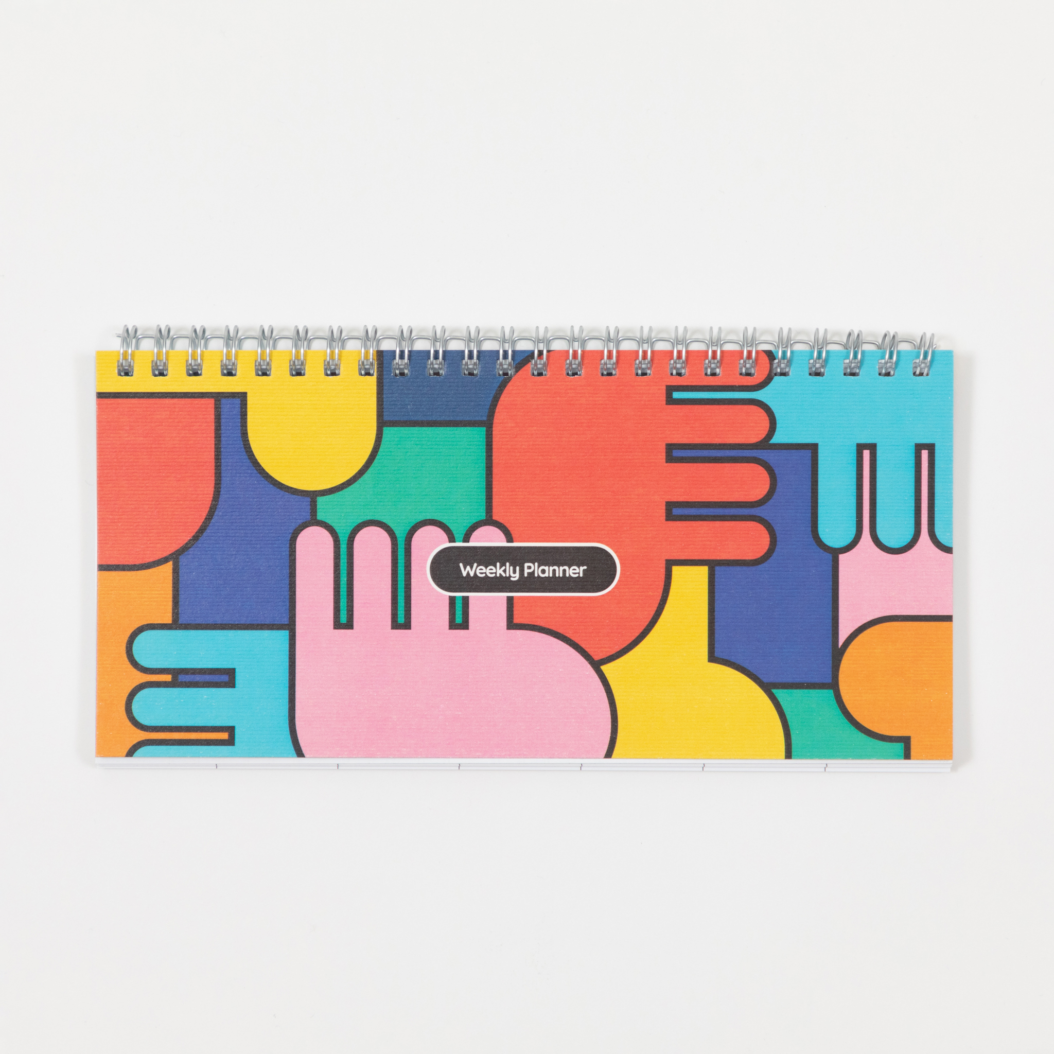 Colourful Undated Weekly Planner