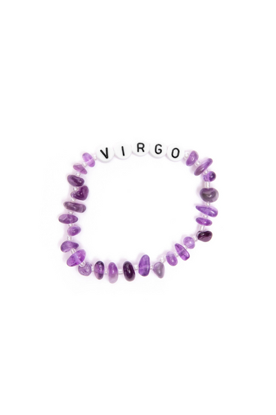 Amethyst Virgo Bracelet