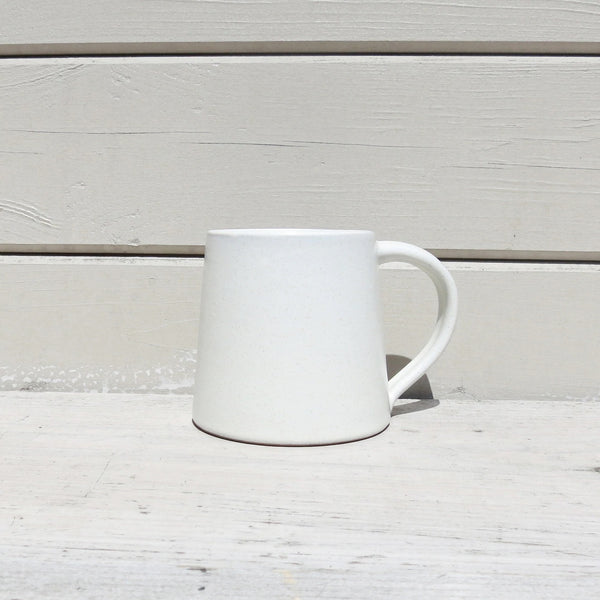 Alo Glazed Stoneware Mug - White Wash