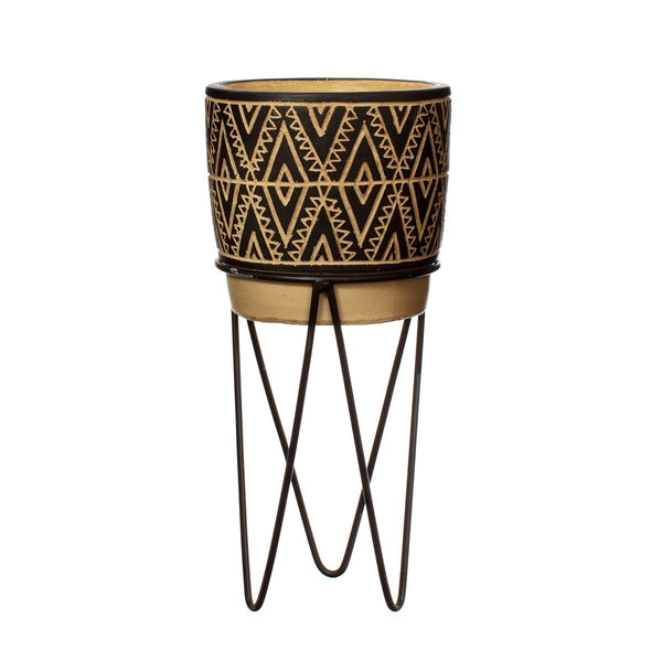 Sass & Belle  Nomad Planter With Wire Stand