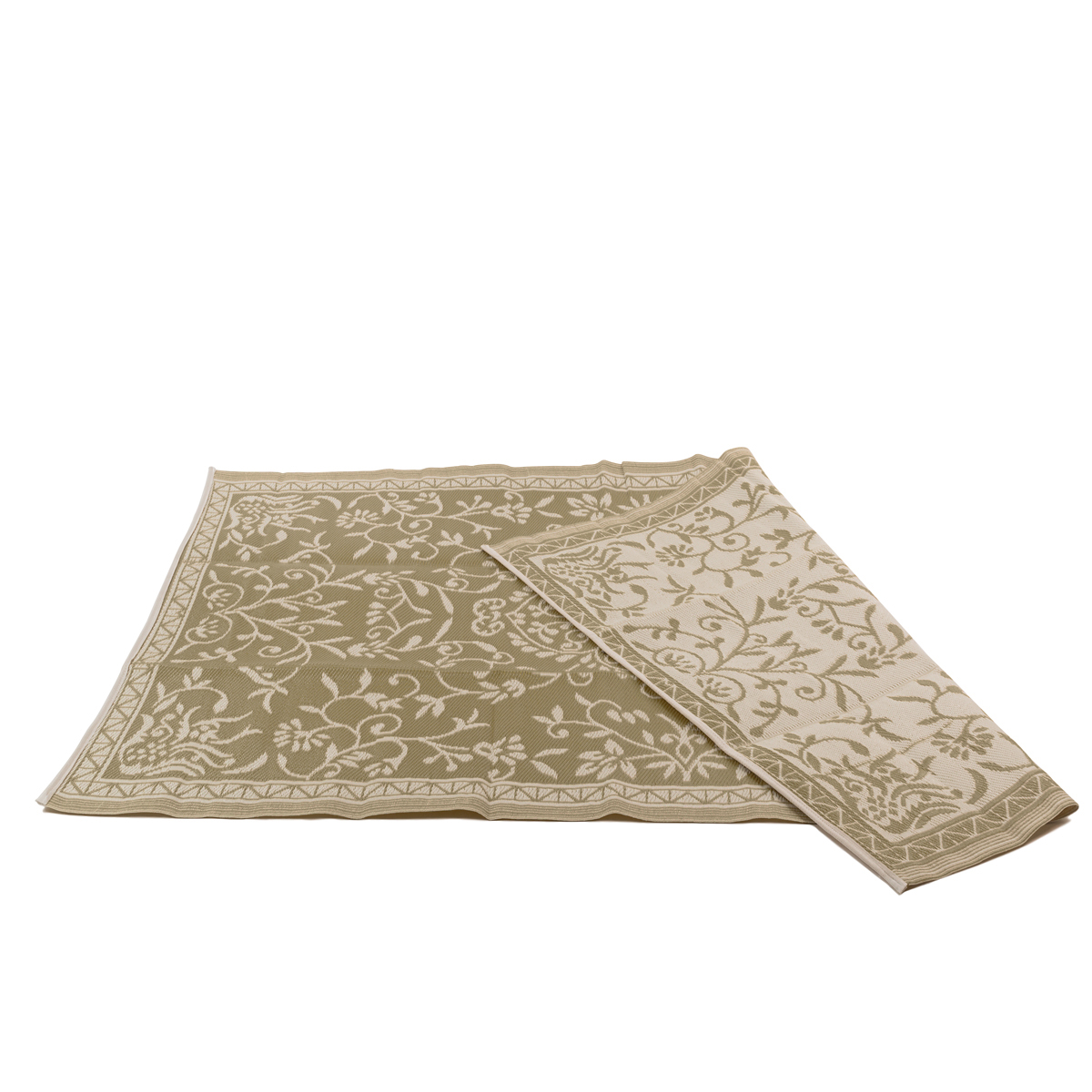 Beige Lace Rug 180 x 270 cm