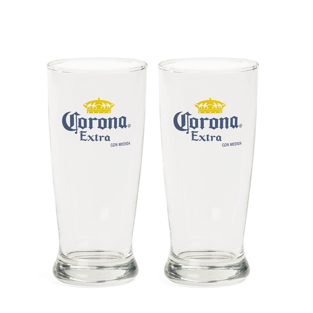 Fantastik Set Of 2 Corona Beer Glasses