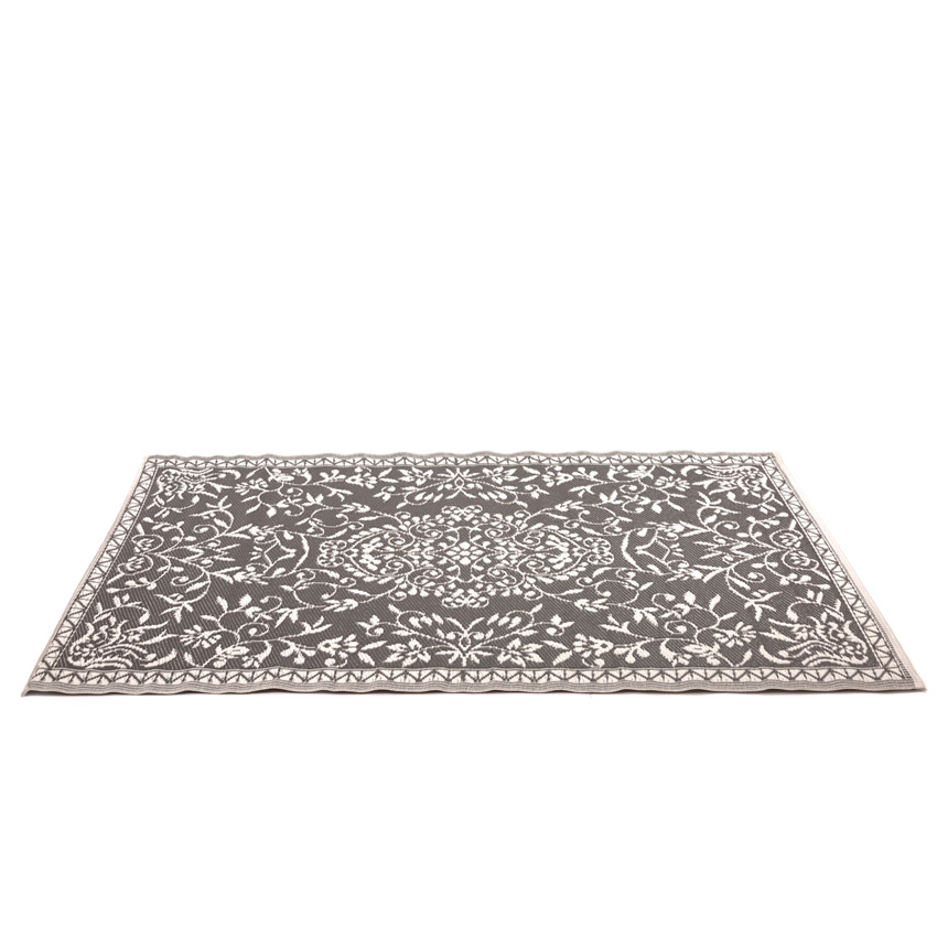 Grey Lace Rug - 120 X 180cm