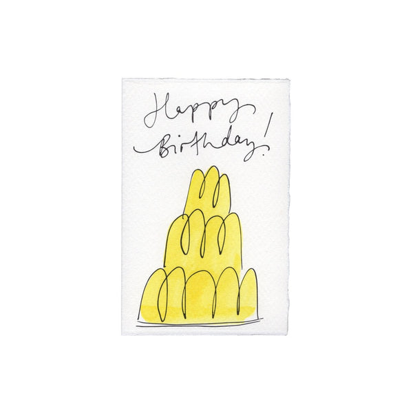 Julia Davey Happy Birthday Jelly Card By Scribble & Daub