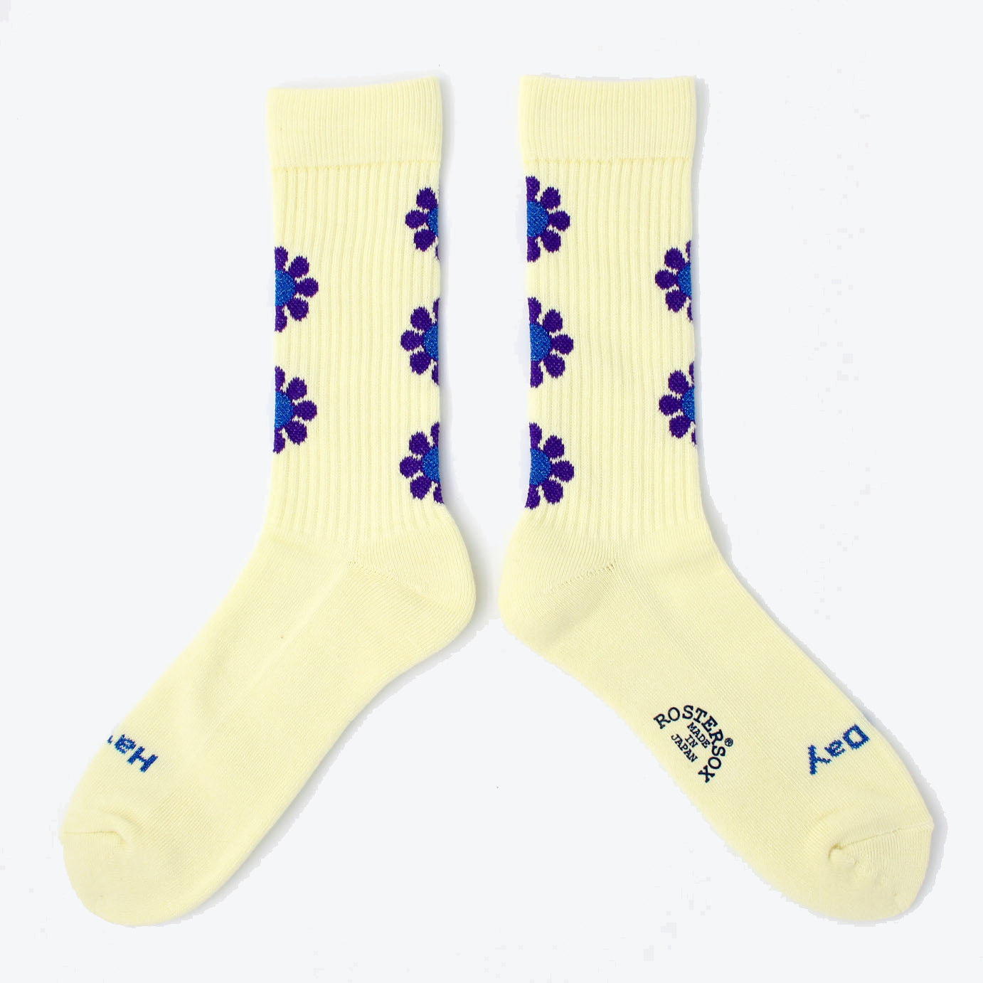 Peace Sock - Yellow