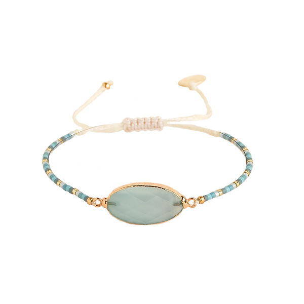 Pietra Oval Bracelet Turquoise